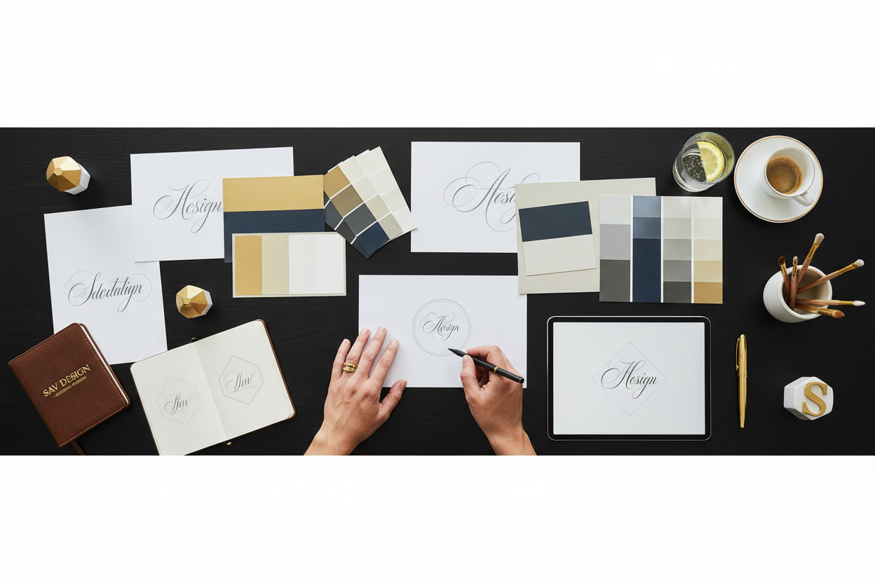 SAV Design - Studio Flat Lay