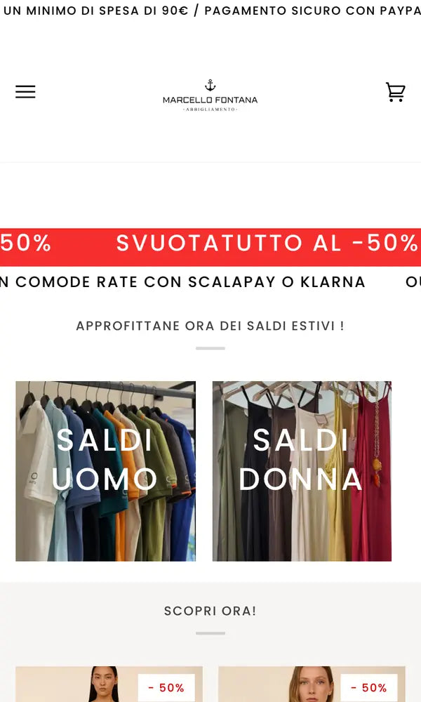 Marcello Fontana Shop